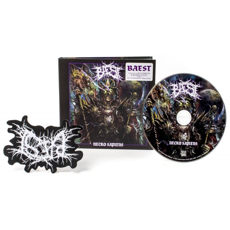 BAEST - Necro Sapiens - Limited CD Mediabook & Patch