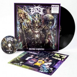 BAEST - Necro Sapiens LP - 180g Black Vinyl + CD