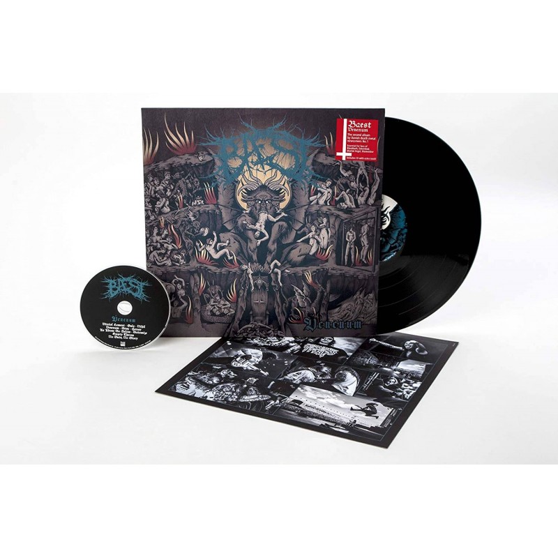 BAEST - Venenum LP - 180g Black Vinyl + CD