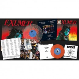 EXUMER - Possessed By Fire LP+7" - Fire Splatter Vinyl Limited Edition