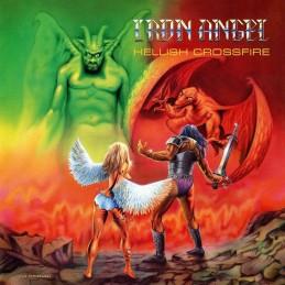 IRON ANGEL - Hellish Crossfire LP Black Vinyl