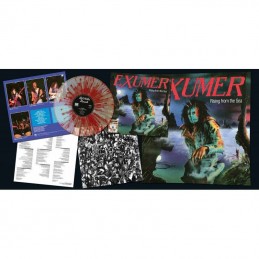 EXUMER - Rising from the Sea LP - Fire Splatter Vinyl Limited Edition