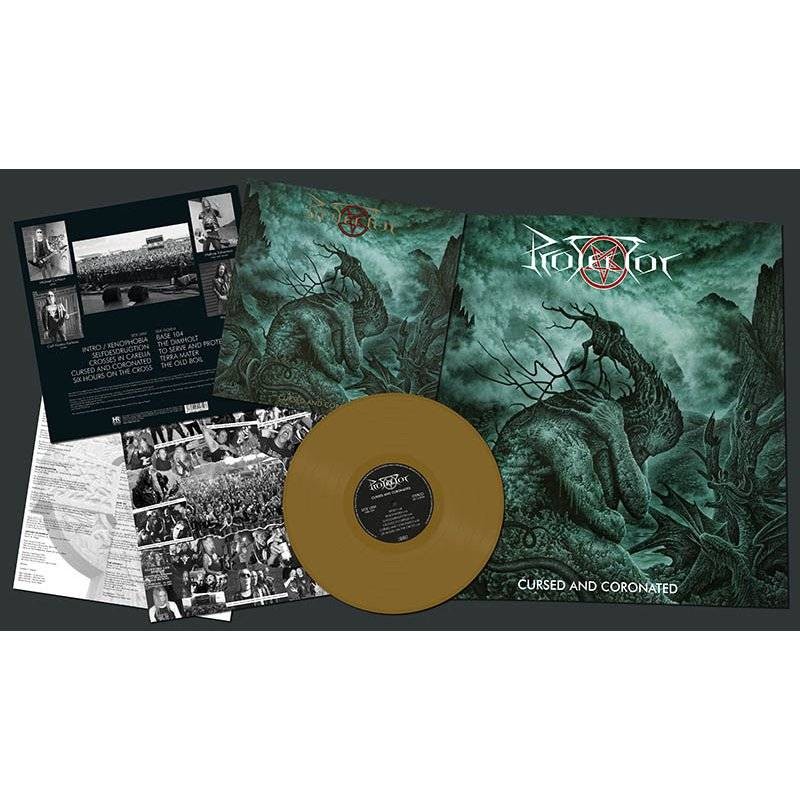 PROTECTOR - Cursed and Coronated LP GOLD 2ND PRESSING