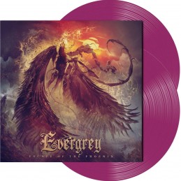EVERGREY - Escape Of The Phoenix 2LP CLEAR PURPLE Vinyl