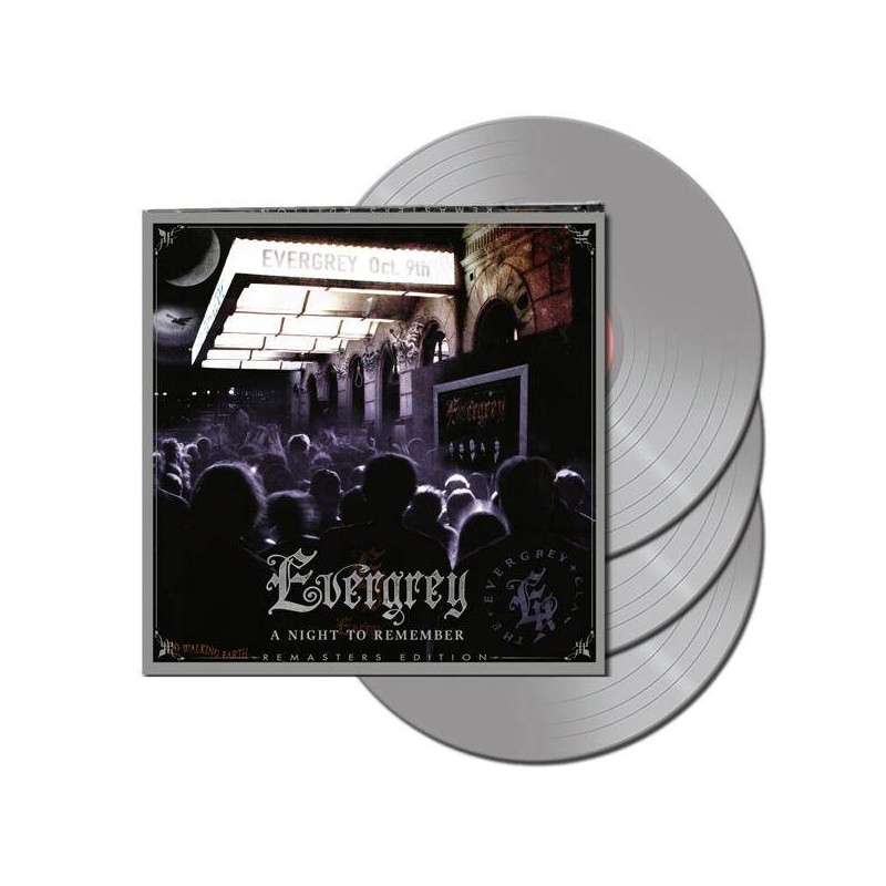 EVERGREY - A Night To Remember 3LP SILVER VINYL