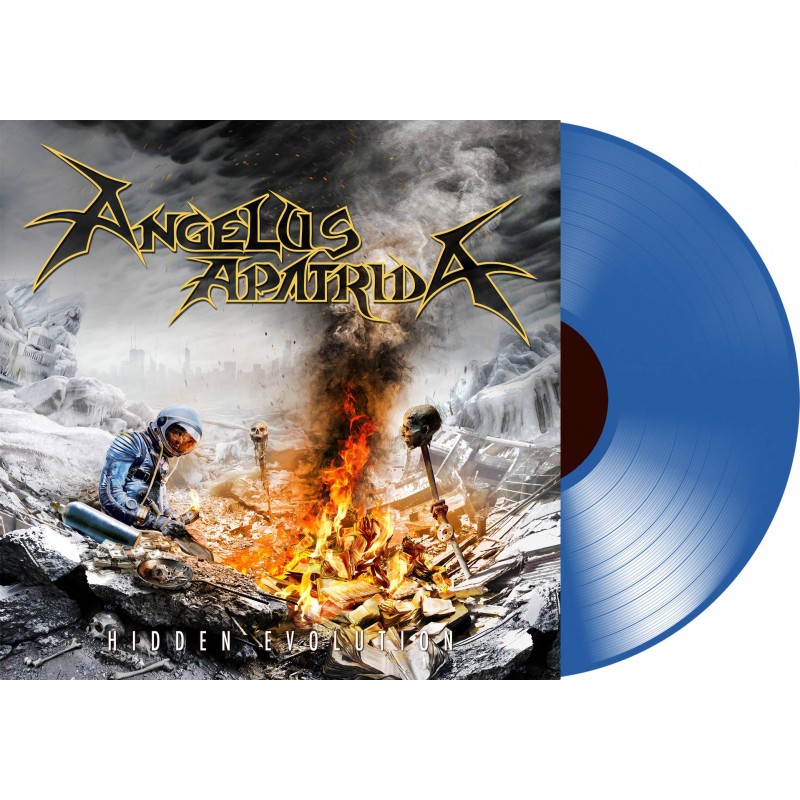 ANGELUS APATRIDA : ‘Hidden Revolution' FIRST PRESSING IN Limited Edition Transparent Blue Vinyl