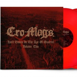 CRO-MAGS - Hard Times In The Age Of Quarrel Volume Two - 2LP Gatefold Red Vinyl