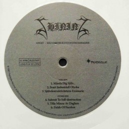 SHINING - III - Angst, Självdestruktivitetens Emissarie LP - 180g White Vinyl Limited Edition