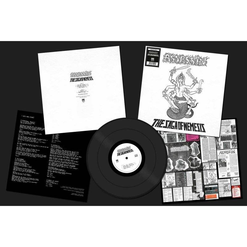 ASSASSIN - The Saga Of Nemesis LP - Black Vinyl Limited Edition
