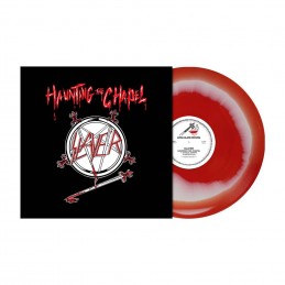 SLAYER - Haunting The Chapel EP Red/White Melt Vinyl