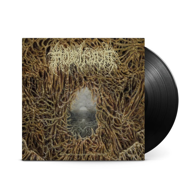 MORTIFERUM - Disgorged From Psychotic Depths LP - Black Vinyl