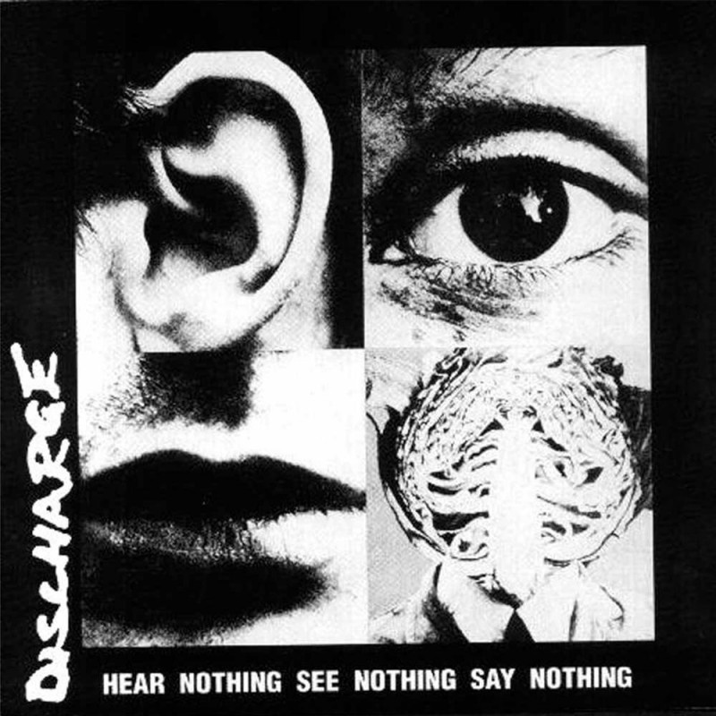 DISCHARGE - Hear Nothing See Nothing Say Nothing LP - Limited Edition