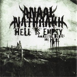 ANAAL NATHRAKH - Hell Is Empty And All The Devils Are Here LP - Ivory Grey Marbled Vinyl Limited Edition