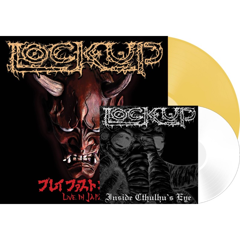 LOCK UP : 'Play Fast or Die – Live in Japan' LIMITED EDITION TRANSPARENT YELLOW  VINYL OF 100 COPIES WORLDWIDE PREORDER