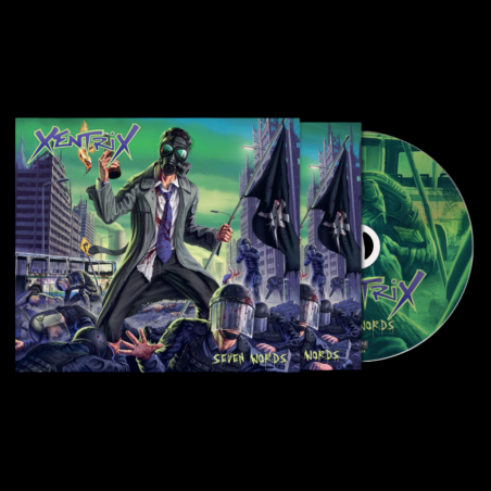 Xentrix Kin Cd XENTRIX - Seven Words LIMITED EDITION O CARD CD WITH EXCLUSIVE BONUS TRACK