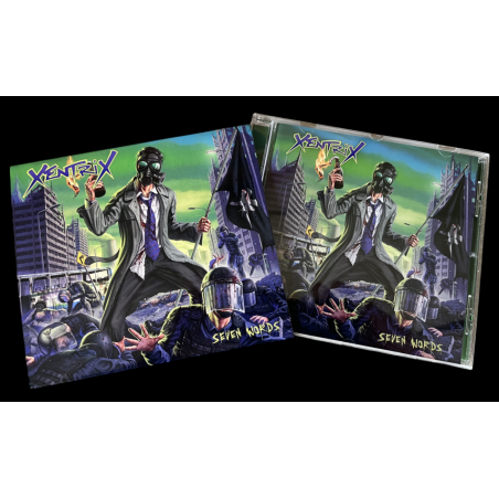 Xentrix Kin Cd XENTRIX - Seven Words LIMITED EDITION O CARD CD WITH EXCLUSIVE BONUS TRACK