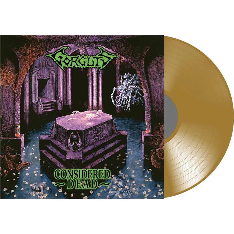 GORGUTS - "Considered Dead" LTD GOLD VINYL