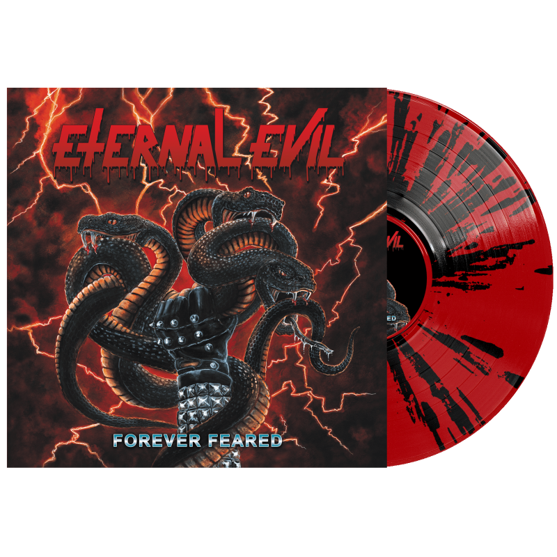 ETERNAL EVIL - Forever Feared Limited edition De Luxe Red / Black vinyl