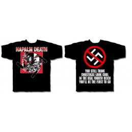 NAPALM DEATH - Nazi Punks Fuck Off T-SHIRT