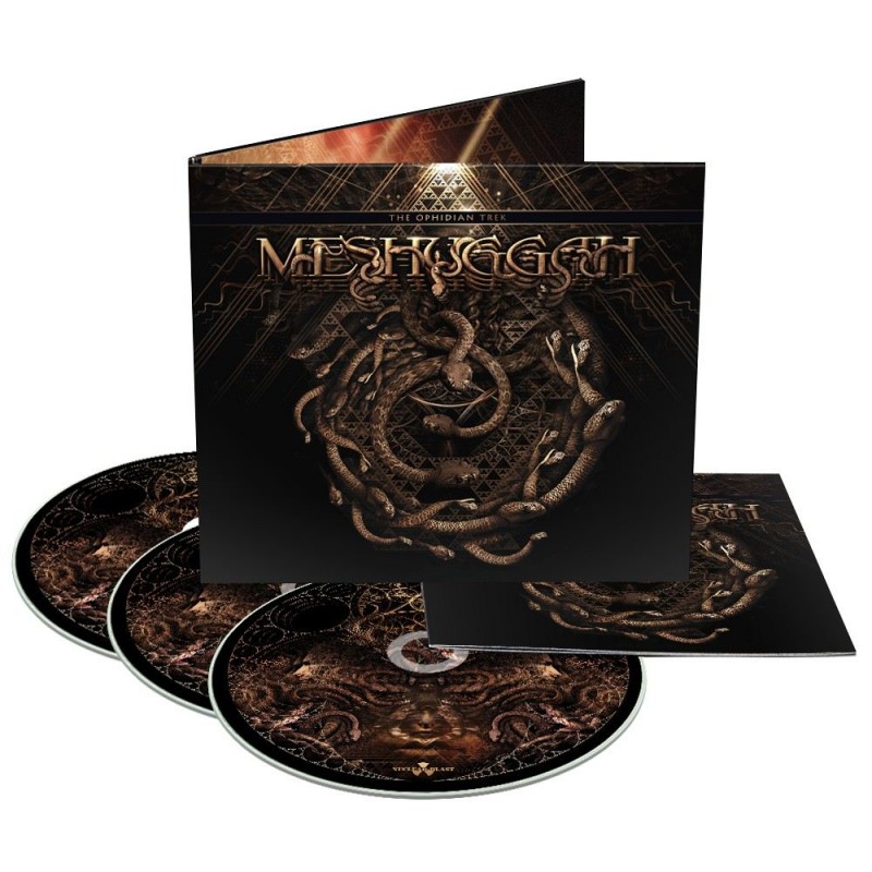 MESHUGGAH - The Ophidian Trek - 2CD Digipack + DVD