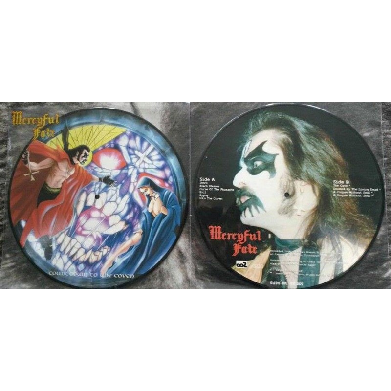 MERCYFUL FATE - Countdown To The Coven LP PICTURE DISC