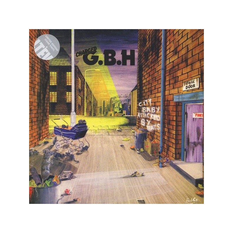 GBH - City Baby Attacked By Rats CLEAR VINYL