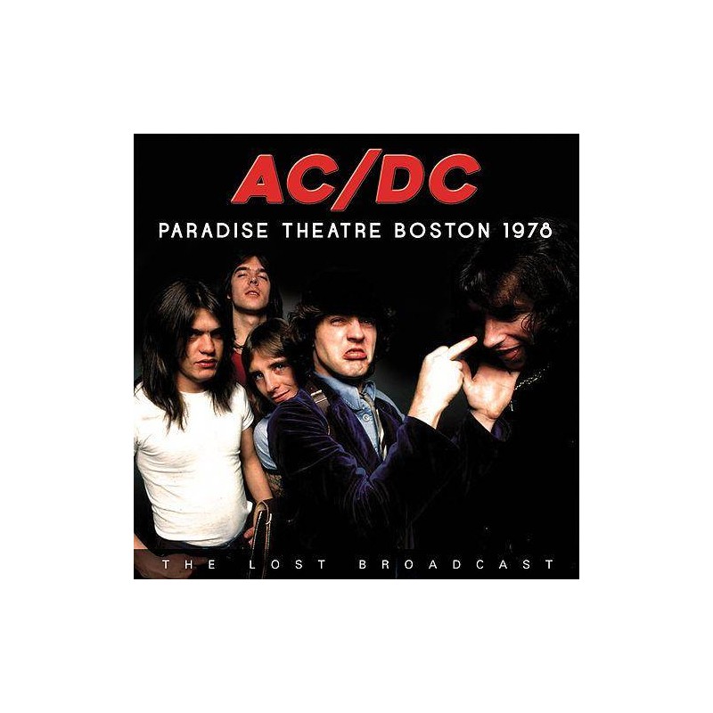AC/DC -The lost broadcast- Boston 1978 - Red Vinyl