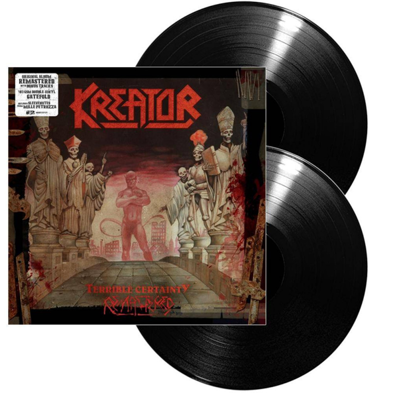 KREATOR - Terrible Certainty REMASTERED - 2LP Gatefold 180g Black Vinyl