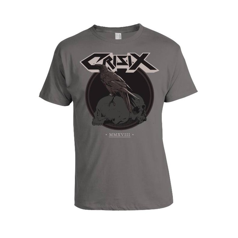 CRISIX - Against the Odds / MMXVIII Grey T-SHIRT