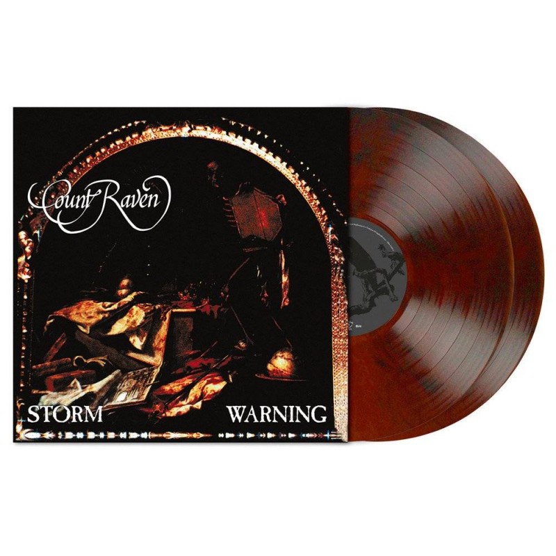 COUNT RAVEN - Storm Warning - D-LP Gatefold Orange / Brown Marbled