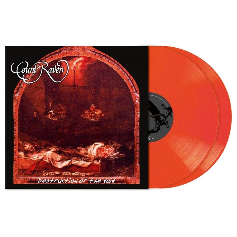 COUNT RAVEN - Destruction of the Void - D-LP Gatefold Orange / Red Marbled
