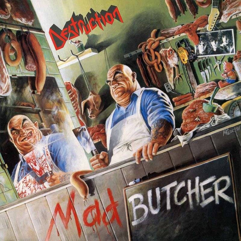 DESTRUCTION - Mad Butcher - Black LP