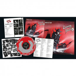 LIVING DEATH - Vengeance of Hell - Grey / Red Vinyl LP
