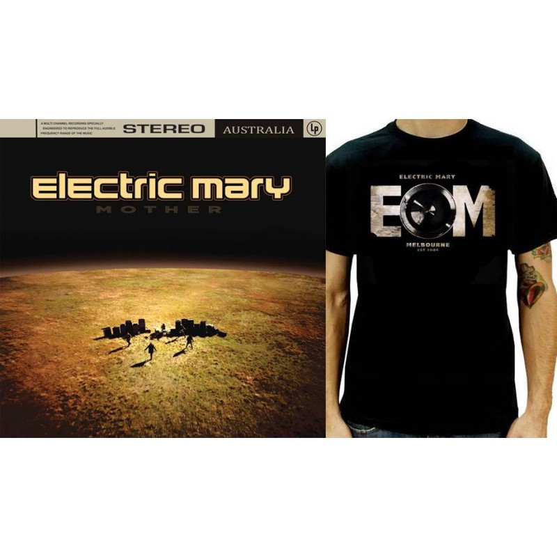 ELECTRIC MARY : "Mother" LIMITED EDITION O'CARD CD + The last great hope t-shirt  PREORDER